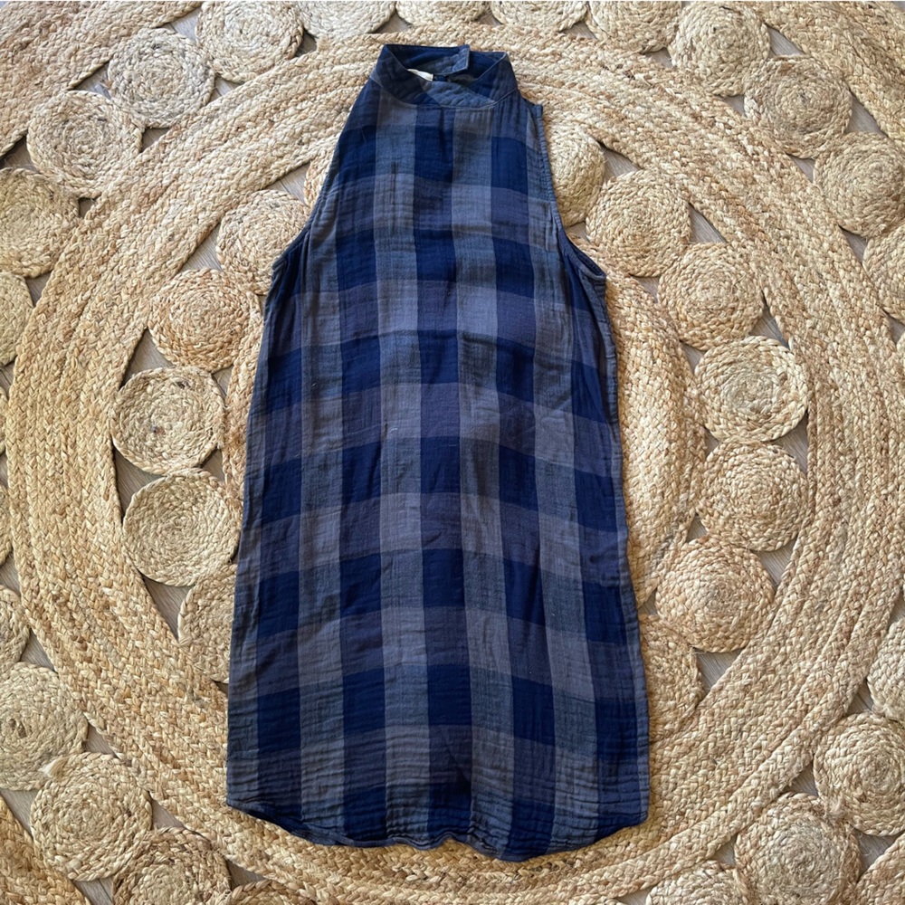 Women's Anthropologie Cloth & Stone Buffalo Plaid Dress